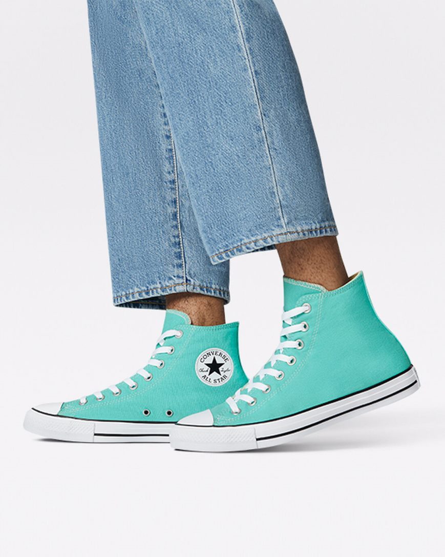 Tenisky Vysoke Converse Chuck Taylor All Star Seasonal Color Panske Svetlo Tyrkysové | SK 11QOGN8